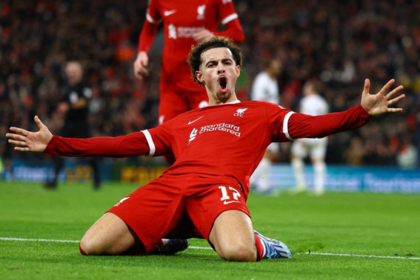 image Liverpool ने वेस्ट हैम को 5-1 से हराया और League Cup semifinals में प्रवेश किया